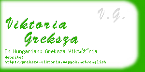 viktoria greksza business card